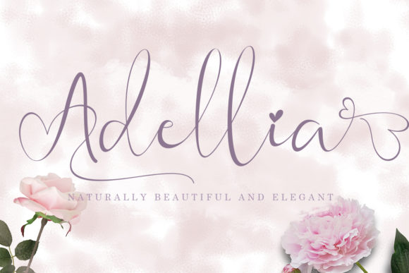 Adellia: A Charming Script Font for Editorial Design