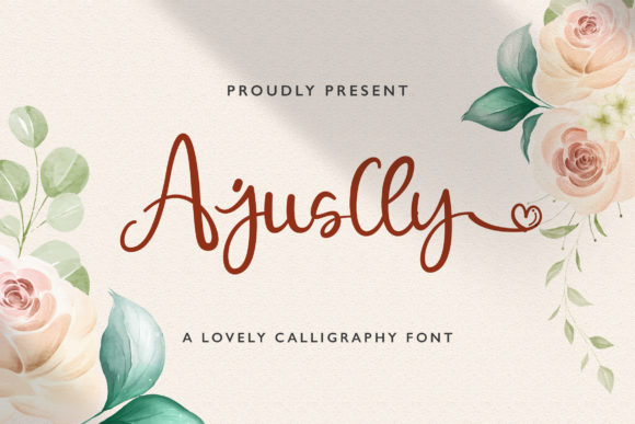 Ajuslly: A Timeless Handwritten Typeface for Editorial Design
