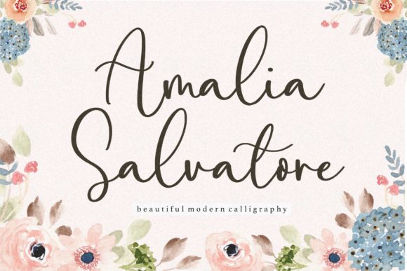 Amalia Salvatore: A Friendly Web Font for Digital Brands