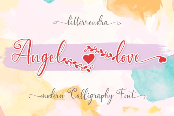 Angel Love Font: The Perfect Script for Handmade Brands