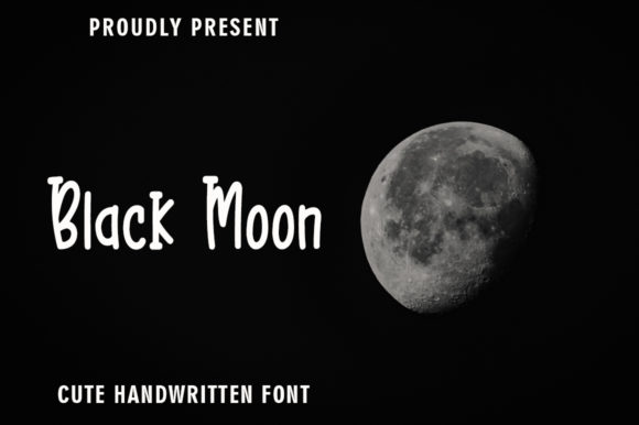 Black Moon: A Handwritten Font for Bold Branding