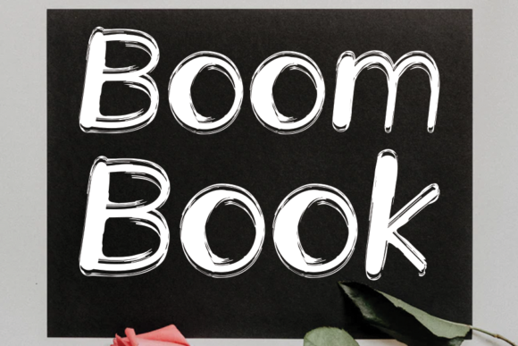 Boom Book: A Handwritten Typeface for Modern Editorial Design