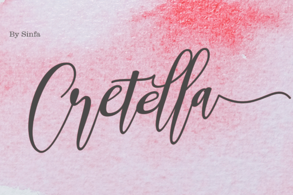 Cretella Font: Elevate Your Brand with Elegant Handwritten Style