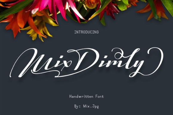 Elevate Editorial Design with the Mix Dimly Typeface