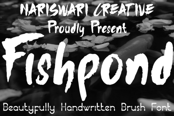 Fishpond: The Handwritten Font That Stops the Scroll