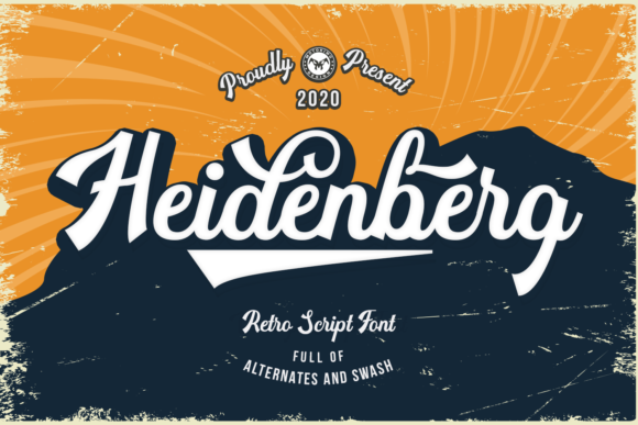 Heidenberg Font Review: A Vintage Script for Modern Web Design