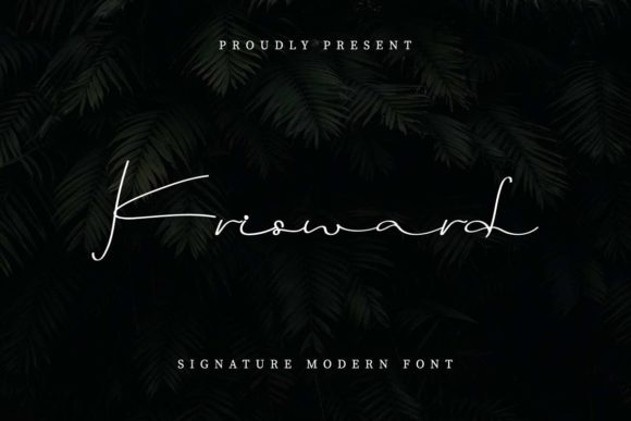Krisward Font Review: A Versatile Handwritten Typeface for Campaigns
