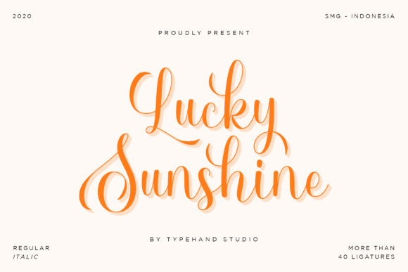 Lucky Sunshine Font Review: A Digital Designer's Take
