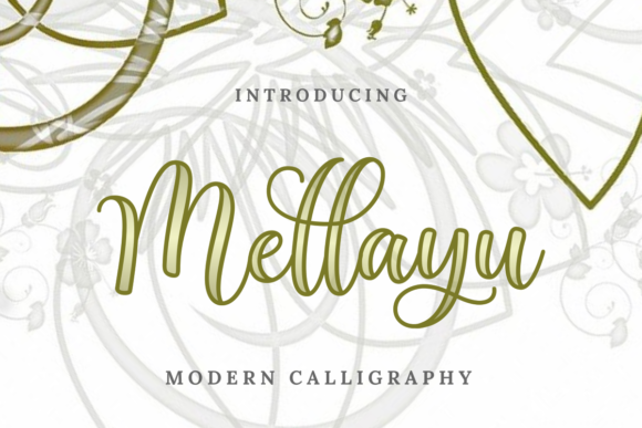 Mellayu: The Perfect Handwritten Font for Crafters