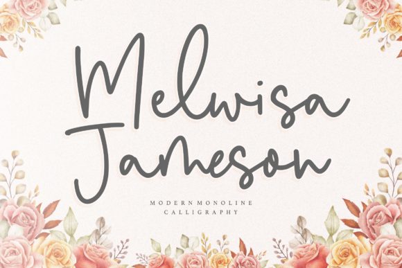 Melwisa Jameson: A Timeless Script Font for Editorial Design