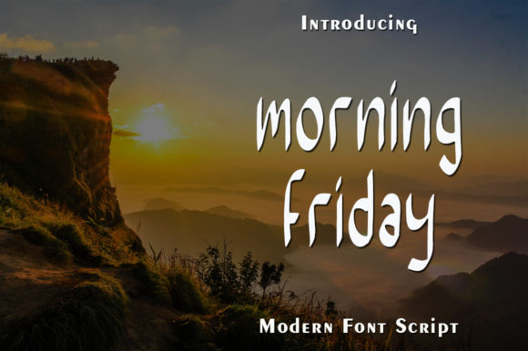 Morning Friday: The Handwritten Font for Scroll-Stopping Marketing
