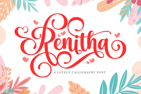 Renitha Font Review: A Delicate Script for Brand Identity