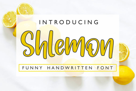 Shlemon: A Friendly Handwritten Font for Modern Web Design