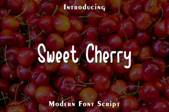 Sweet Cherry: A Handwritten Font for Editorial Design