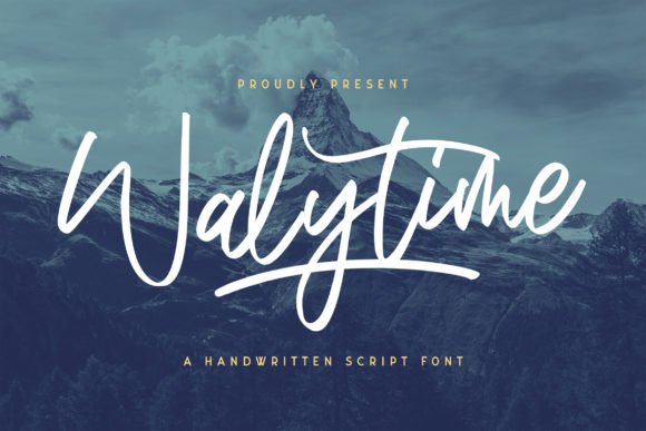 Walytime: A Timeless Handwritten Font for Modern Branding